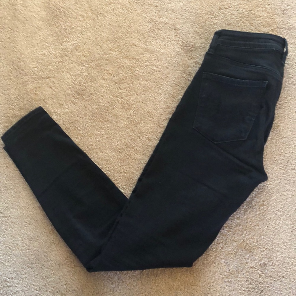 AEO Next Level Stretch Black High Rise Skinny Jean - Picture 3 of 12